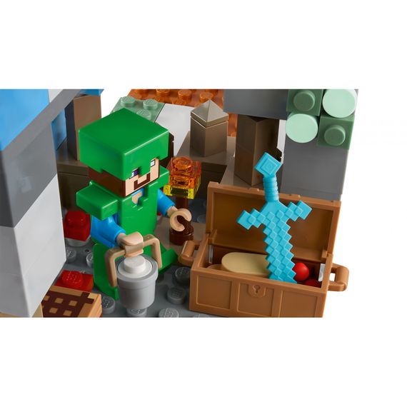 Конструктор LEGO Minecraft Замерзлі верхівки 304 деталі (21243-) | Зображення 6