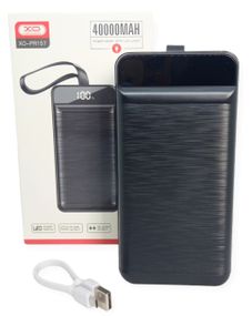 Power Bank 40000 mAh 22,5 W XO PR157 реальна ємність швидке заряджання зовнішній акумулятор павербанк