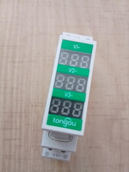 Цифрові вольтметри 1p на din-рейці 60-450v | Зображення 5