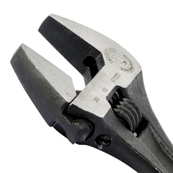 Ключ розвідний 200 мм, Cr-V, чорний, фосфатований, з полірованою головкою INTERTOOL XT-00581 | Зображення 5