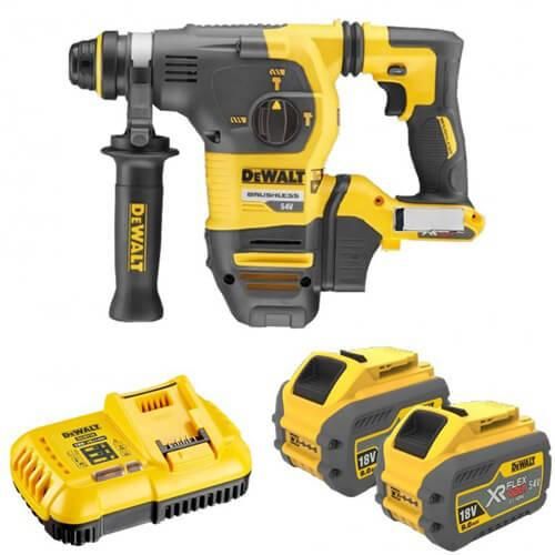 Перфоратор акумуляторний безщітковий SDS-Plus 3,5Дж DeWALT DCH333X2 | Зображення 2