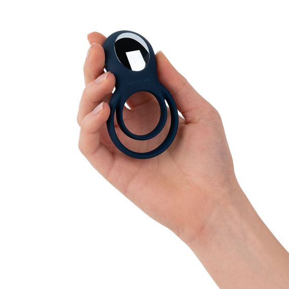 Ерекційне кільце Boners Vibrating Double Cock Ring | Зображення 7