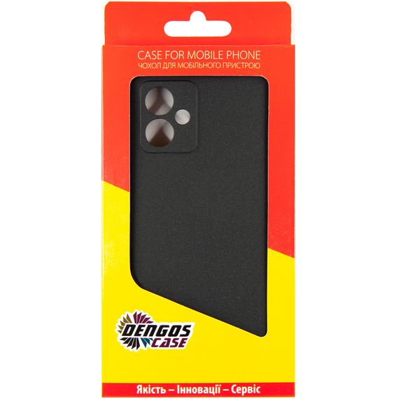 Чохол до мобільного телефона Dengos Carbon Motorola G14 (black) (DG-TPU-CRBN-191) | Зображення 4