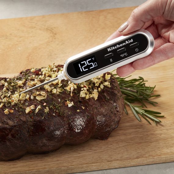 Термометр кухонний KitchenAid Measuring KQ905G 1.8х3х25.5 см серебристый | Зображення 1