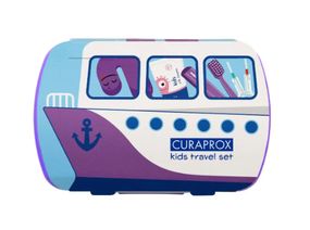 Дорожній набір для дітей CURAPROX Kids, фіолетовий