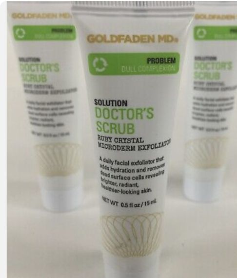 Скраб для обличчя  Goldfaden MD solution doctor's scrub ruby crystal microderm exfoliator