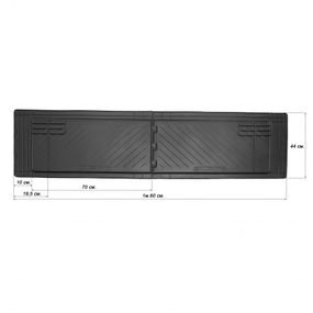 Задние коврики (2 шт, Stingray) Premium - без запаха резины для Fiat Ducato 2006-2024 и