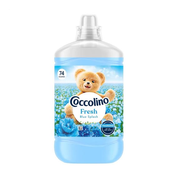 Кондиціонер для білизни Coccolino Blue Splash Свіжість, 1.702 л (74 прання)