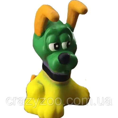 Игрушка для собак Croci латекс 9-10см фиолетовая собака C6098976