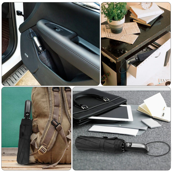 Автоматична парасолька Primo TopX DYD164 - Black | Зображення 3