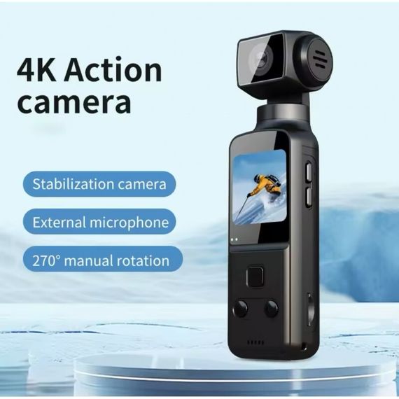Нагрудна камера 1080P Full HD Wi-Fi бездротова міні-камера XPRO 4K Sports (45925-_2005)