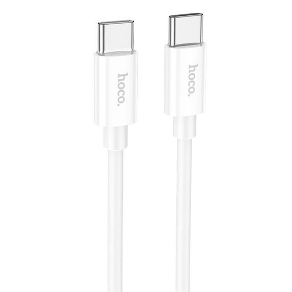 Дата кабель Hoco X87 Magic Type-C to Type-C PD 60W (1m) White
