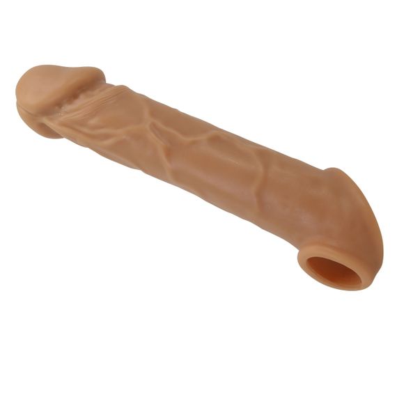 Насадка  на пеніс PRETTY LOVE Lionel, Liquid silicone, GET YOUR PENIS THICKER, TPR sexstyle | Зображення 6