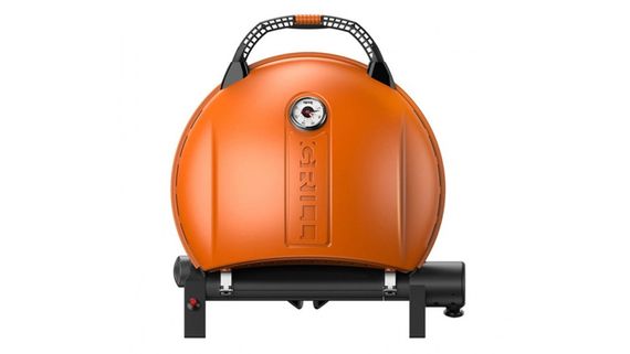 КОМПЛЕКТ Портативний переносний газовий гриль O-GRILL 900, помаранчевий + шланг в подарунок! Код: 011684 | Зображення 2