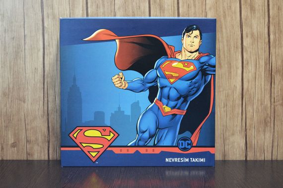 Постельное белье Ozdilek Ranforce 160х220 Superman Steel | Зображення 1