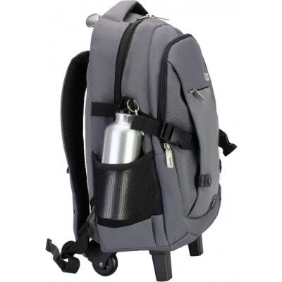 Рюкзак школьный Optima на колесиках 17'' Grey (O97473) - Топ Продаж! | Зображення 3