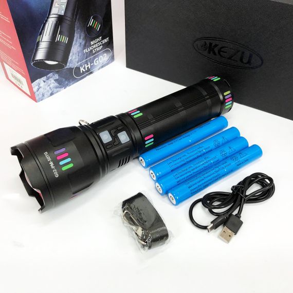 Ліхтар NIGHT VISION FLUORESCENCE G02-PM50-TG, Потужний кишеньковий ліхтарик, Сильний ліхтарик | Зображення 7