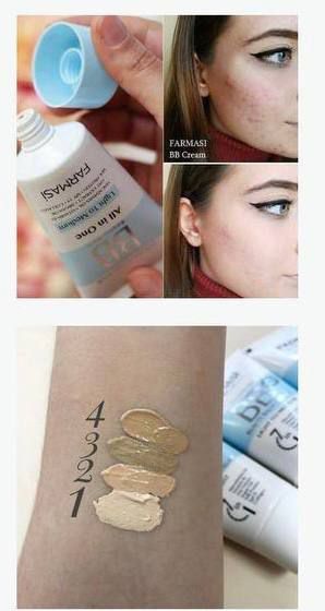 Тональный бб крем Farmasi bb cream spf15 Light to medium светлый 02 50 мл | Зображення 4