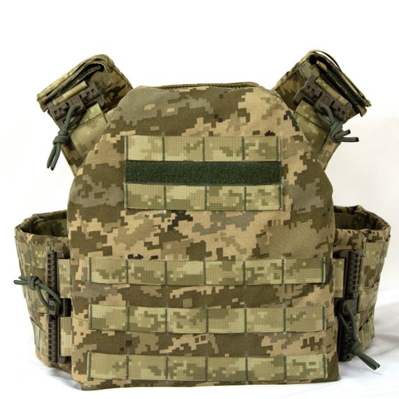 Плитоноска Plate Carrier зі швидким скиданням IRR Cordura 500 D Піксель ММ-14 (pixel) | Зображення 8