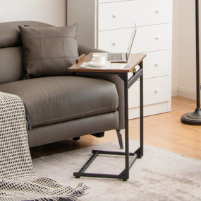 Журнальний столик Costway Allegro з регульованою стільницею в стилі Loft