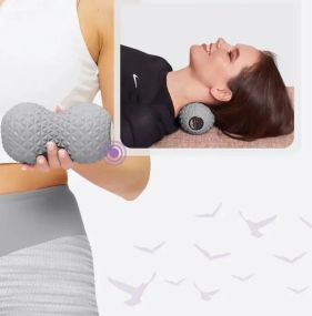 Подвійний м'яч масажний для йоги, МФР, для шиї ND 5274