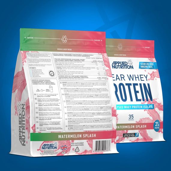 Протеин Applied Nutrition Clear Whey Isolate Protein (Watermelon) (875g - 35 Servings) | Зображення 1