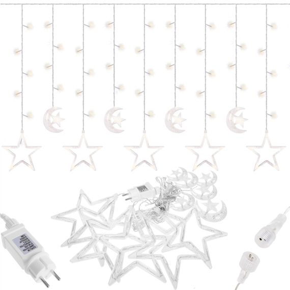 Гірлянда бахрома вулична (зовнішня) Springos 2 м 138 LED CL4013 Warm White | Зображення 1