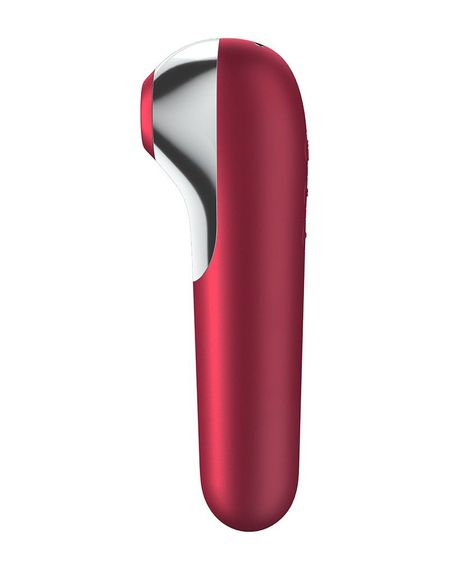 Смарт-вібратор та вакуумний стимулятор 2в1 Satisfyer Dual Love, Червоний | Зображення 2
