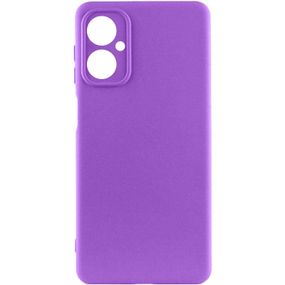 Чохол Silicone Cover Lakshmi Full Camera (A) для TECNO Spark 9 Pro (KH7n) Фіолетовий / Purple