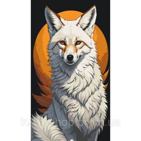 Картина по номерам "Полярный лис" 11545-AC 40x80 см