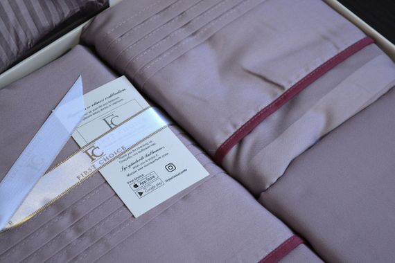 Постельное белье First Choice Deluxe Satin 200х220 Modalife Lavender | Зображення 2