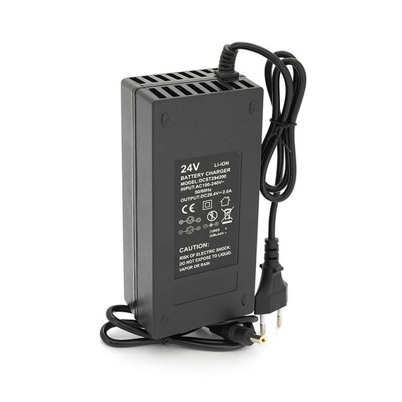 Зарядний пристрій Jinyi для акумуляторів Li-ion 24V(29,4V),7S,2A,штекер 5.5/2.5,з індикацією,BOX | Зображення 2