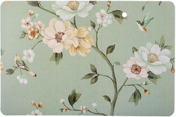 Набір 12 сервірувальних серветок 28x43см підтарільники Floral-104, поліпропілен