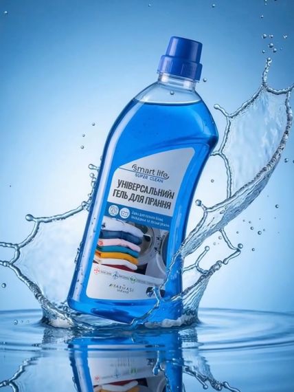 Засіб гель для прання білих темних кольорових речей універсальний Farmasi Smart Life 1000 мл | Зображення 6