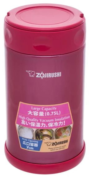 Харчовий термоконтейнер ZOJIRUSHI SW-FCE75PJ 0.75 л Raspberry