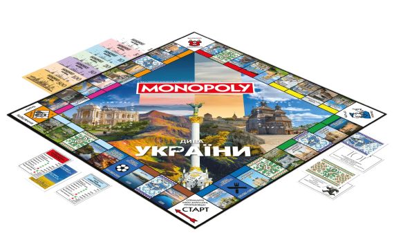 Настольная игра Monopoly. Чудеса Украины (Монополия) | Зображення 2
