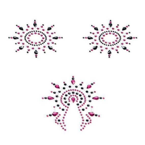 Пестіс з кристалів Petits Joujoux Gloria set of 3 -, One size