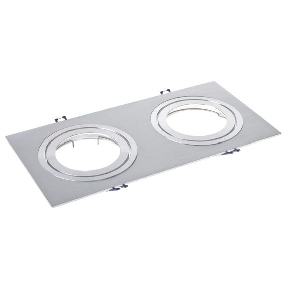 Светильник врезной  поворотный HDL-DT 104/2 Aluminium G53 | Зображення 4