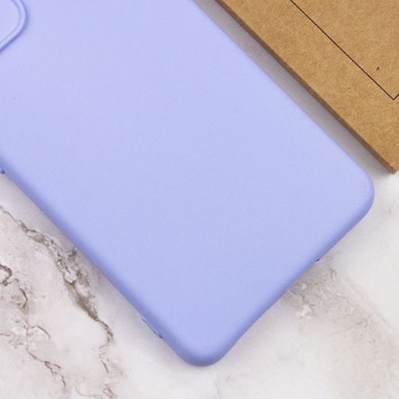 Чохол TPU GETMAN Liquid Silk Full Camera для Samsung Galaxy S22 Ultra Бузковий / Dasheen | Зображення 2