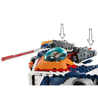 Конструктор LEGO Super Heroes «Warbird» Ракети vs. Ронан 290 деталей (76278) | Зображення 7