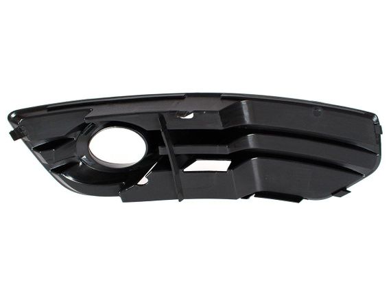 Audi Q5 8R (08-12) ліва передня решітка у бампер з отвором під протитуманку, Ауді К'ю 5 8Р | Зображення 1