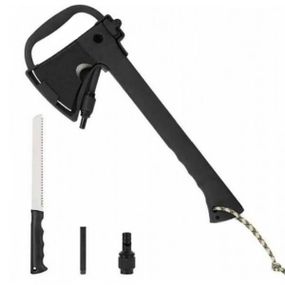 Набір мисливська сокира+ніж+гниво+свисток Чорний