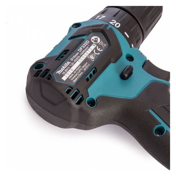 Шурупокрут акумуляторний Makita DF332DZ (35 Нм, 0.8-10 мм, BL, CXT, без акумуляторів та зарядного пристрою) | Зображення 4