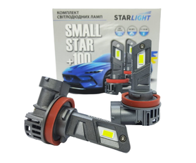 Комплект світлодіодних ламп StarLight SmallStar +100% H11 (H8/H9/H16) 5500K 12V