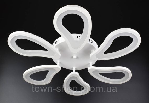 Люстра потолочная LED с пультом A2296/6-wh Белый 8х61х61 см.