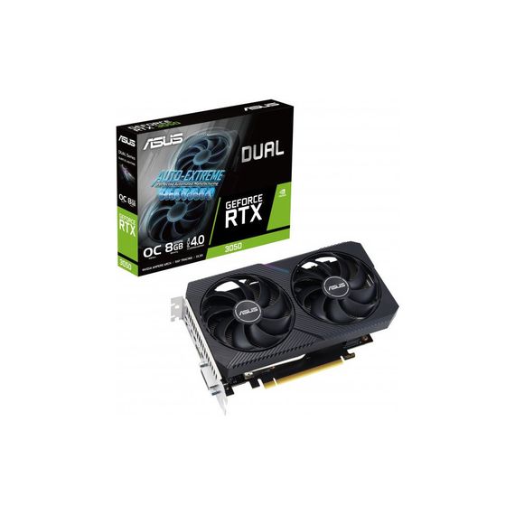 Відеокарта ASUS GeForce RTX3050 8Gb DUAL OC (DUAL-RTX3050-O8G-V2) | Зображення 1