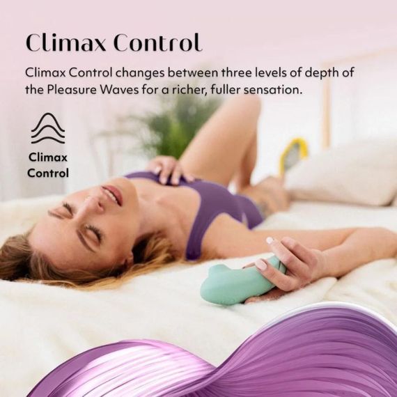 Безконтактний вакуумний кліторальний стимулятор Womanizer Next Sage, зелений sexstyle | Зображення 9