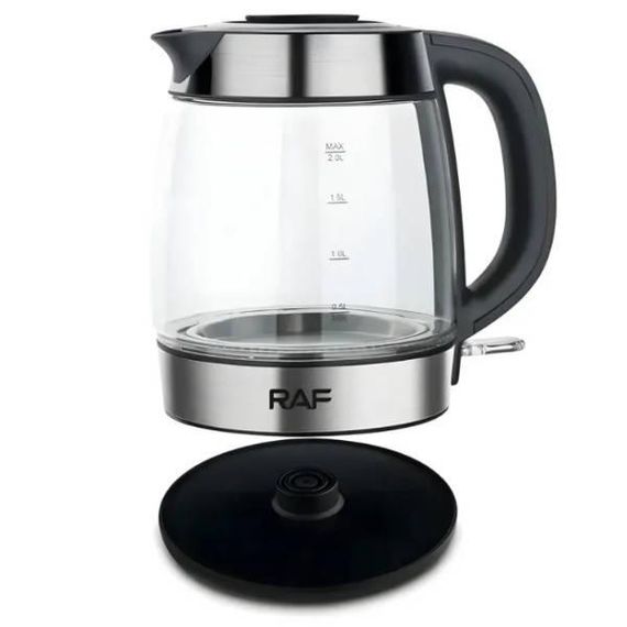 Электрочайник стеклянный 2л 2200Вт RAF 7909