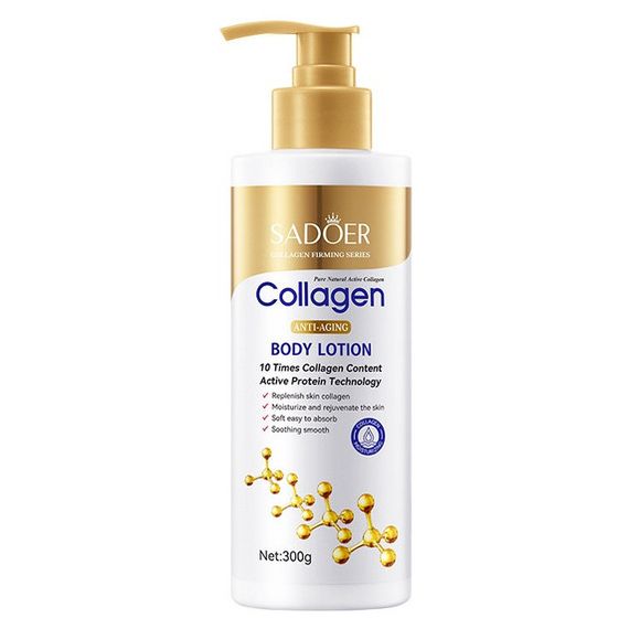 Омолоджувальний лосьйон для тіла Sadoer Collagen, 300 г