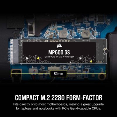 Накопитель SSD M.2 2280 500GB MP600GS Corsair (CSSD-F0500GBMP600GS) | Зображення 5